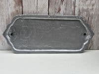 Vintage Style Bathroom Le Bain Metal Sign Wall Plaque Iron 21cm