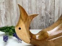 Wine Champagne Bottle Holder - Bamboo Wooden - Drunken Duck Novelty Gift