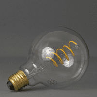 Globe Medium LED E27 Spiral