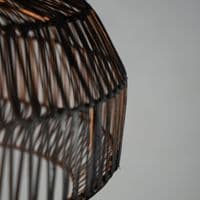 Cley - rattan ceiling pendant 45cm Diameter, Height 24cm