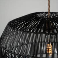 Cley - rattan ceiling pendant 45cm Diameter, Height 24cm