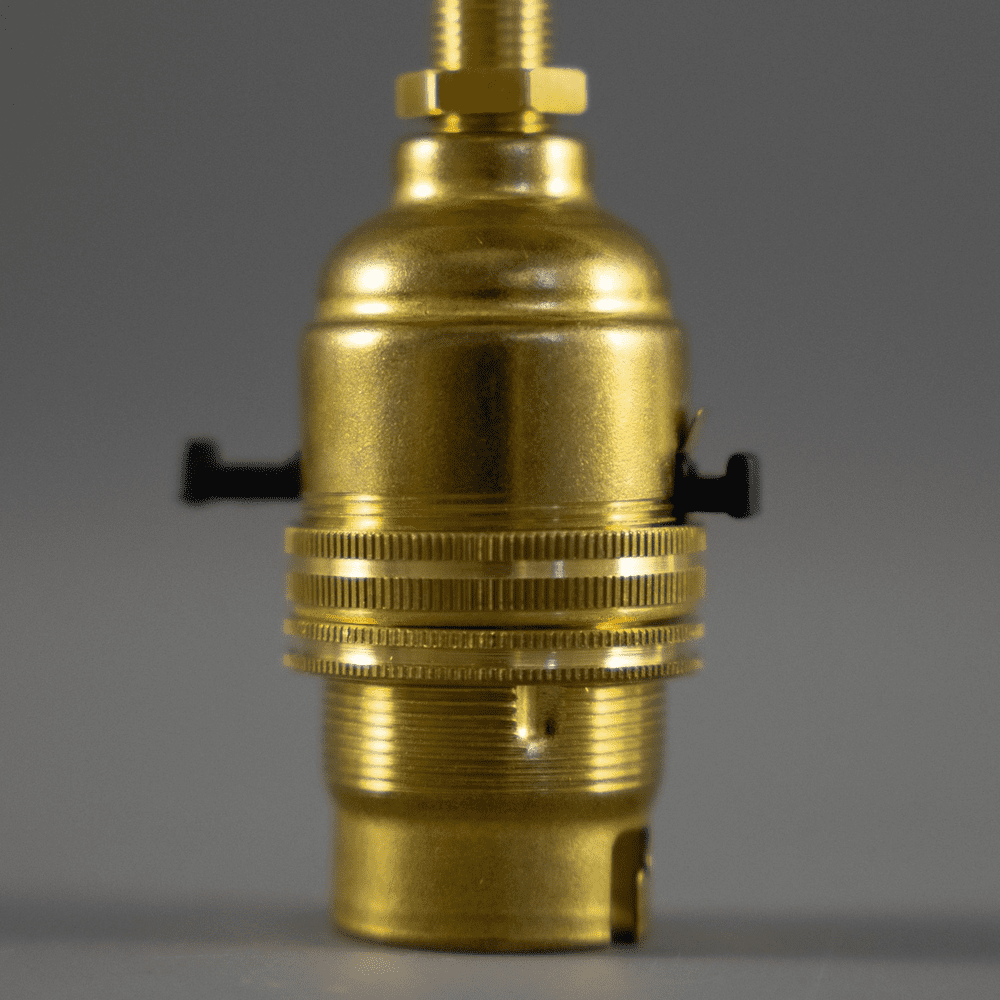 Bayonet lamp holder with switch deals