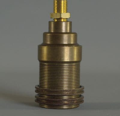 10mm E14 Socket - Old English (With Shade Holder)