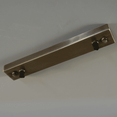 300mm Ceiling Rose Bar - Antique Brass