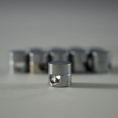 Aluminium Cable Guide Nickel Plated