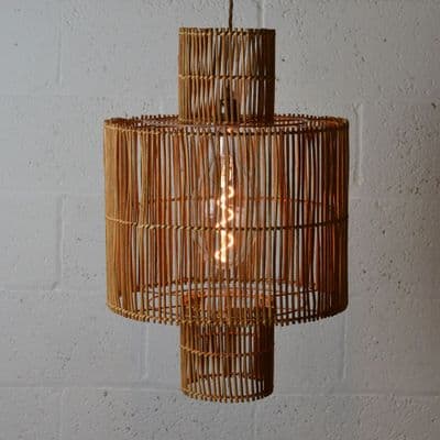 Ardea - rattan ceiling pendant 40cm Diameter