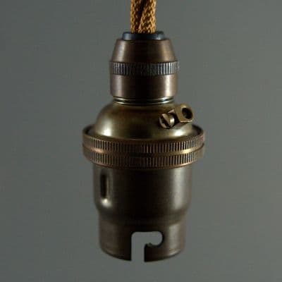 B22 Vintage Bayonet socket - Old English