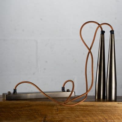 Bordeaux Double Ceiling Pendant - Antique Brass