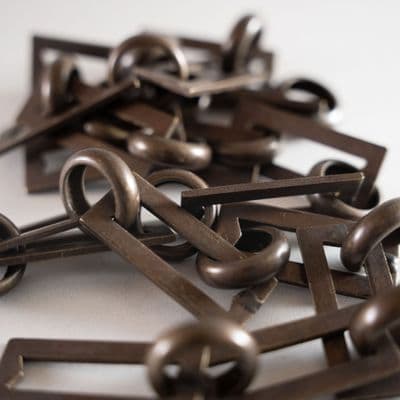 Brass Lighting Chain - Tacail - Old English Finish