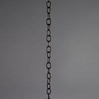 Brass Oval Lighting Chain Small - Gun Metal finish