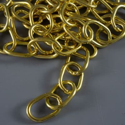 Brass Oval Lighting Chain X Large - Natural Brass finish