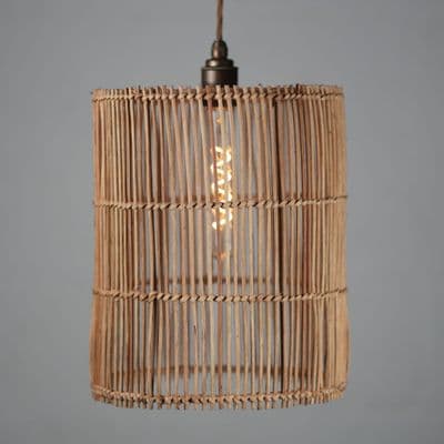 Bure - rattan ceiling pendant 25cm Diameter