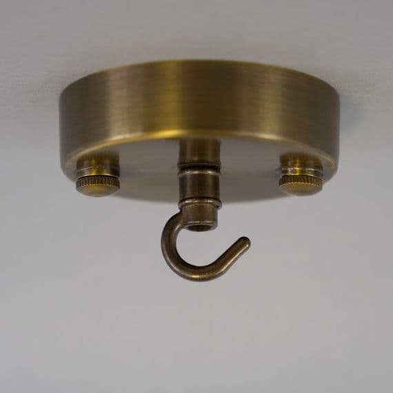 Ceiling Rose with Hook Antique Brass
