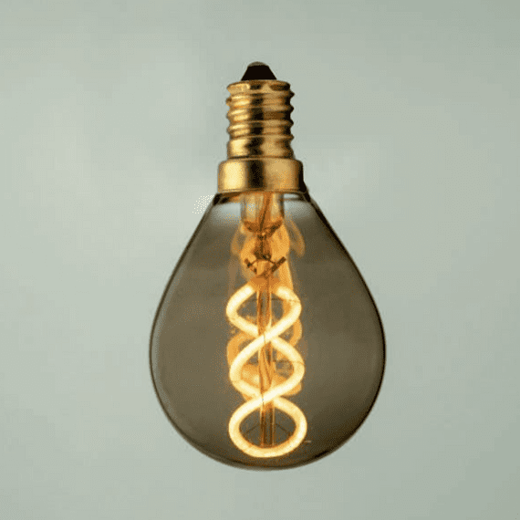 Chandelier Globe LED E14 Smoke Bulk Discount