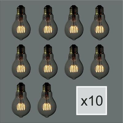 Classic LED E27  Quad Loop Bulk Discount