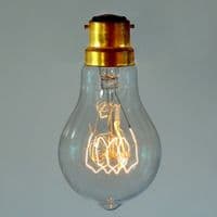 Vintage filament edison light bulb