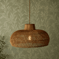 Cley - rattan ceiling pendant 45cm Diameter, Height 24cm