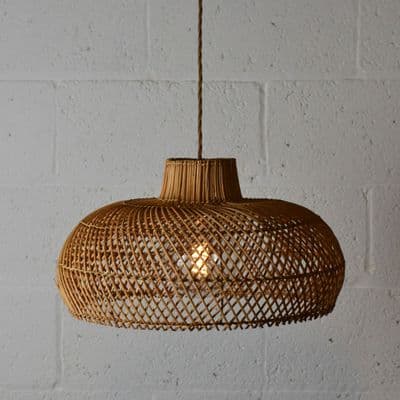 Cley - rattan ceiling pendant 45cm Diameter