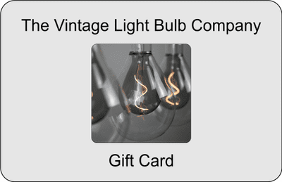 Digital Gift Card - The Vintage Light Bulb Company