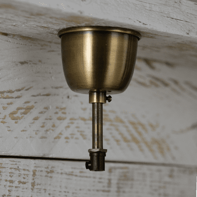 Duomo Ceiling Rose in Antique Brass