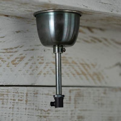 Duomo Ceiling Rose in Antique Nickel