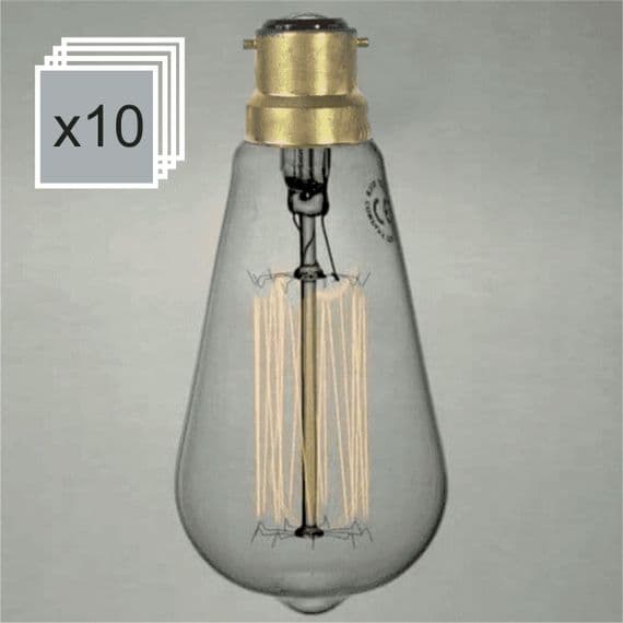 Vintage filament edison light bulb