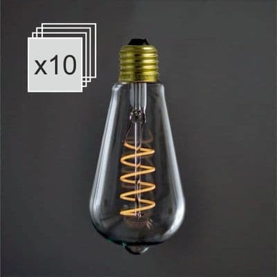 Edison Large LED E27 Spiral Bulk Discount