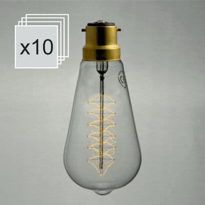 Edison Medium Spiral B22 - Bulk Discount