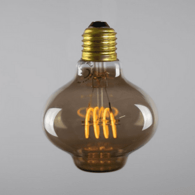 Garlic LED E27 Spiral Smoke