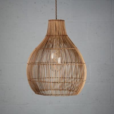 Glaven - rattan ceiling pendant  40cm Diameter