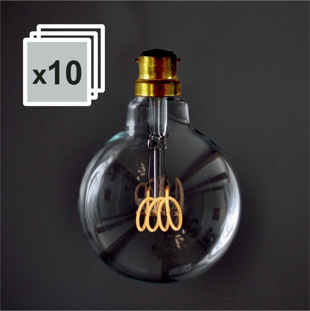 Globe Medium LED B22 Quad Bulk Discount