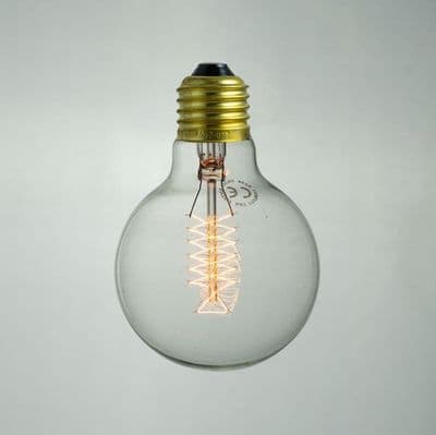 Globe Small Spiral E27 40W