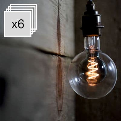 Gobi Fusion Medium Globe E27- Iron - Bulk Discount