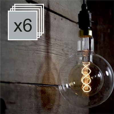 Gobi Fusion X Large Globe  E27- Sand - Bulk Discount