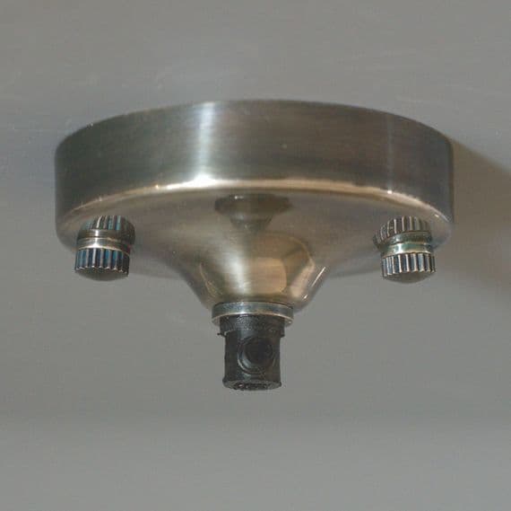 Gothic Ceiling Rose - Antique Nickel