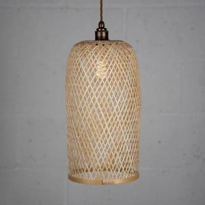 Harnser - Bamboo ceiling  pendant 20cm Diameter