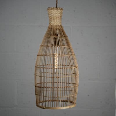 Loke - rattan ceiling pendant 23cm Diameter