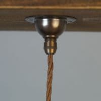 Maud - natural rattan ceiling light pendant, 45cm Diameter, Height 65cm