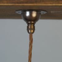 Cley - rattan ceiling pendant 45cm Diameter, Height 24cm