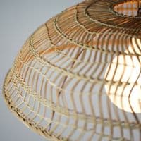 Cley - rattan ceiling pendant 45cm Diameter, Height 24cm