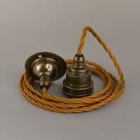 Cley - rattan ceiling pendant 45cm Diameter, Height 24cm