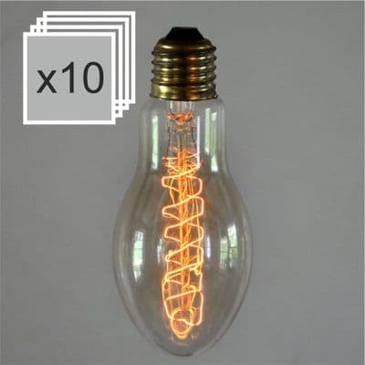 Pear Large Spiral E27 - Bulk Discount