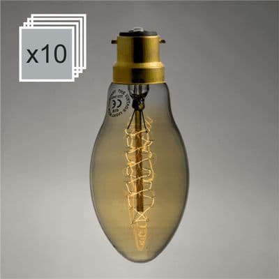 Pear Small Spiral B22 - Bulk Discount