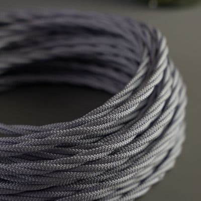 PLATINUM Braided Fabric Lighting Cable SATIN SHEEN