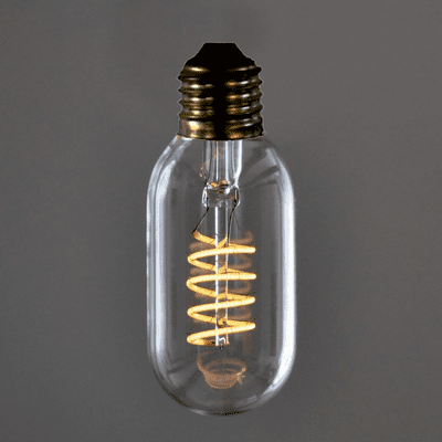Radio Valve LED E27 Spiral