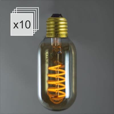 Radio Valve LED E27 Spiral Smoke Bulk Discount