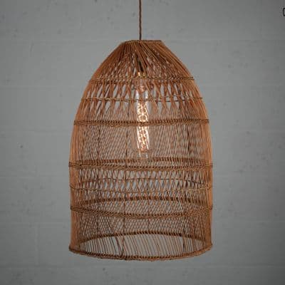 Ranworth - rattan ceiling pendant 45cm Diameter