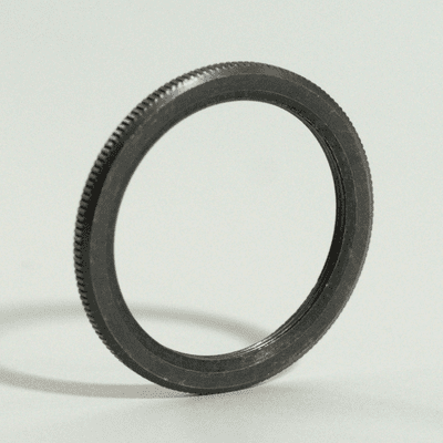 Shade Ring for E27 Socket- Gun Metal