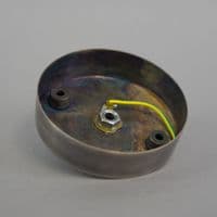 Single Cable Ceiling Rose Large - Antique Nickel