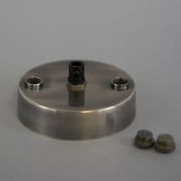 Single Cable Ceiling Rose Large - Antique Nickel